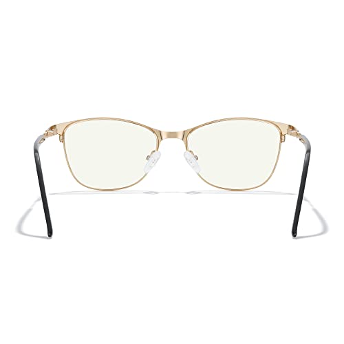 MERRY'S Cat Eye Reading Glasses for women Metal Frame Women's Blue Light Blocking Glasses