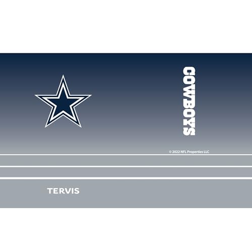 Tervis NFL Dallas Cowboys-Ombre Insulated Tumbler, 20oz, Stainless Steel