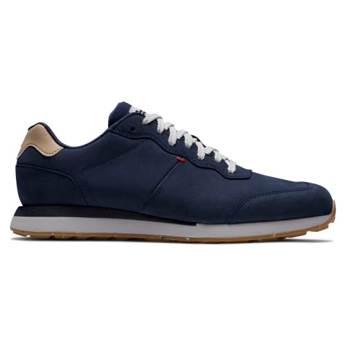 FootJoy Men's Contour Jogger Golf Shoe, Navy, 10 Wide