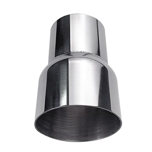 Atokrtact 2"ID to 2.5"ID Exhaust Pipe Reducer Adapter 304 Stainless Steel for Universal Car Connector (2"ID - 2.5"ID)