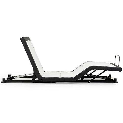 Blissful Nights z4 Twin XL Adjustable Bed Frame for Storage Beds with Massage Anti-Snore, Zero G, USB Charging Station, Wireless Remote Head and Foot Incline and No Tools Required Assembly