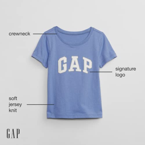 GAP Baby Girl Short Sleeve Logo T-Shirt Pure Pink 12-18M