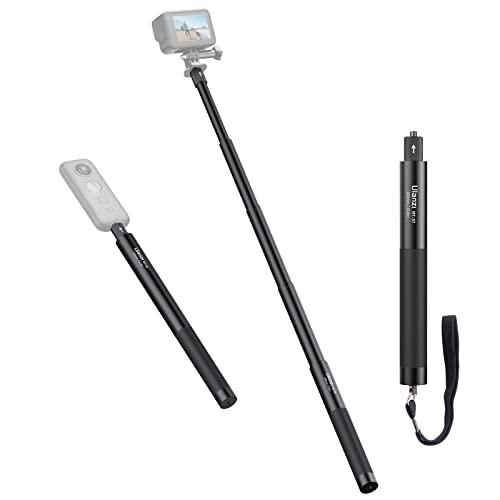 31.89" Extension Pole for Insta360 Sports Camera Selfie Stick, Invisible Extension Rod for Insta360 X3 ONE X2/ Insta360 ONE X/ONE/EVO/ONE R Action Cam