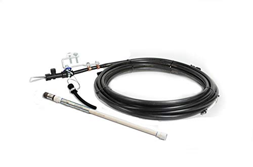 Emergency Hand Water Well Pump - 50 Foot - Easy Manual Backup - Flexible - Adjustable Length PEX Pipe - Fully Assembled, Essential for Emergency Preparedness, Heavy-Duty Design