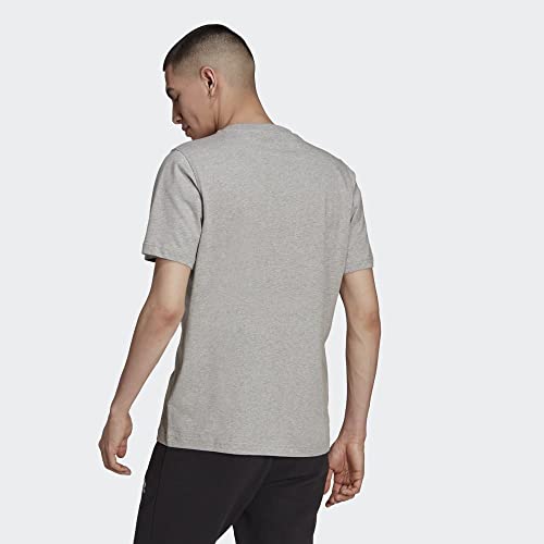 adidas Originals Men's Adicolor Classics Trefoil Tee, Sky Rush/White, Small