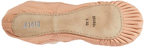 Bloch Baby-Girl's Dance Dansoft Full Sole Leather Ballet Slipper/Shoe, Theatrical Pink, 6.5 A US Toddler