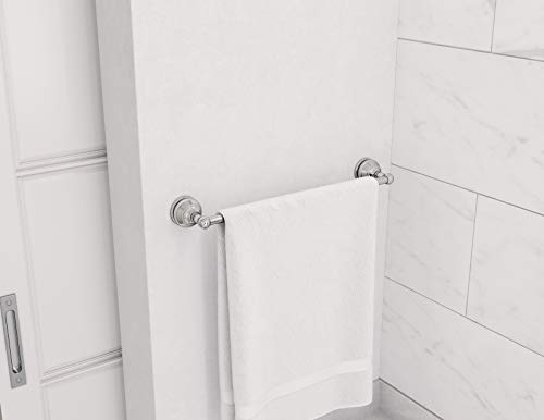 Symmons 473TB-18 Allura 18 in. Wall-Mounted Towel Bar in Polished Chrome