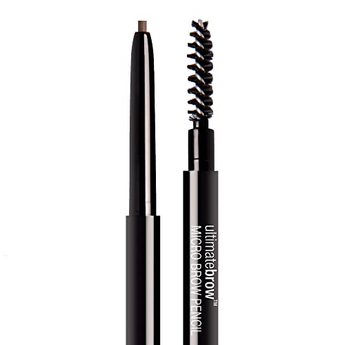 wet n wild Ultimate Brow Micro Eyebrow Retractable Pencil, Ash Brow, Ultra Fine 1.5mm Tip, Draws Tiny Brow Hairs