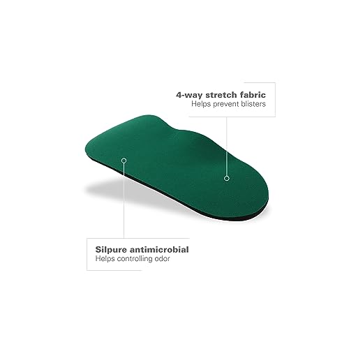 Spenco Rx Orthotic Arch Support 3/4 Length Shoe Insoles, Women's 5-6.5