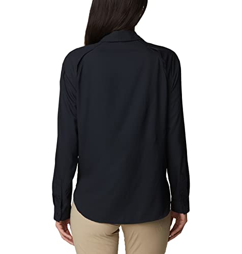 Columbia Women's Silver Ridge Utility Long Sleeve Shirt, Cosmos, Small