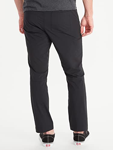 MARMOT Arch Rock Pant | Lightweight, Water-Resistant, UPF Protection, Black, 28