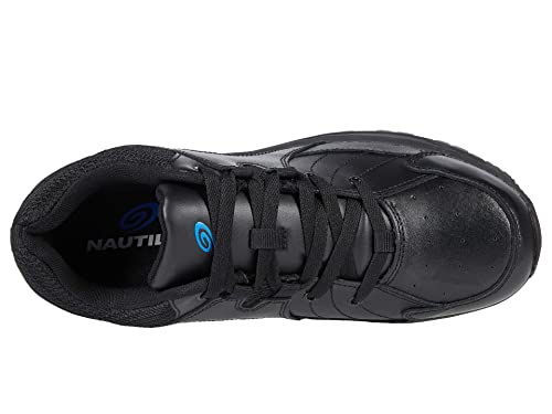 Nautilus Safety Footwear Men's 5020 Skidbuster Athletic Slip-Resistant Work Shoe, Black - 12 M