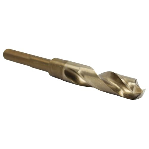 Drill America - DWDCO25/32 25/32" Reduced Shank Cobalt Drill Bit with 1/2" Shank, DWDCO Series