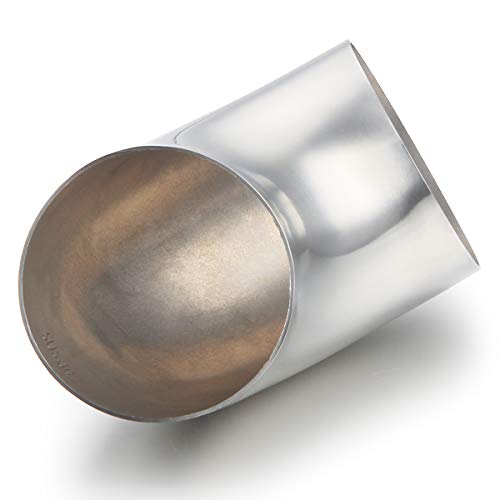 A-KARCK Exhaust Elbow 1.75 Inch OD, 304 Stainless Steel Mandrel Bend Elbow Suitable for Custom Exhaust System