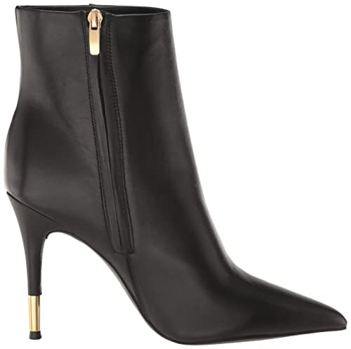 Nine West Women's BOLANA Ankle Boot, Black, 10