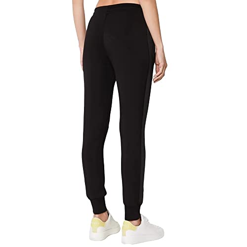 GUESS Women's Allie Scuba Jogger Pant, Jet Black, Extra Small