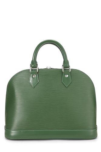 Louis Vuitton, Pre-Loved Borneo Green Epi Alma PM, Green