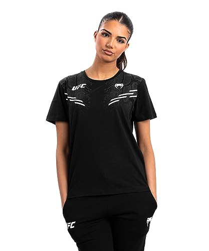 Venum Women's Standard UFC Adrenaline Replica Short-Sleeve T-Shirt Black