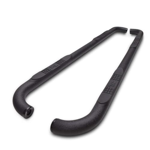 TAC Side Steps Running Boards Fit 2009-2018 RAM 1500 Crew Cab|2019-2024 RAM1500 Classic CrewCab|2010-2025 RAM 2500/3500/4500/5500 Crew Cab Truck Pickup 3” Texture Black Nerf Bars 2Pcs