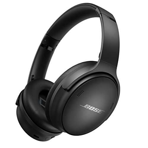 Bose QuietComfort 45 Wireless Bluetooth Noise Cancelling Headphones, Over-Ear Headphones with Microphone, Personalized Noise Cancellation and Sound, Bundle Portable Wireless Charger