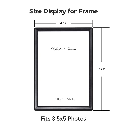 11x14 Picture Frame Set of 2, Brass Metal Photo Frames with HD Glass, Fits 8x10 with Mat or 11x14 without Mat, Wall Hanging and Table Display, 2 Pack