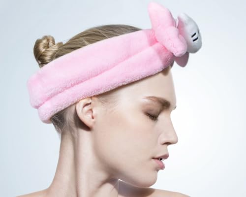 GGJQQDM Kawaii Headband for Spa, Makeup, Face Washing & Pajama Parties - Suitable for Girls and Women (F)