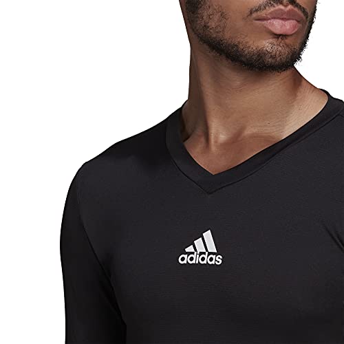 adidas mens Team Base Tee Shirt, Black, X-Small US