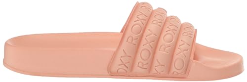 Roxy Girls Slippy Slide On Sandal Flip Flop, Peach Parfait 241, 11 Little Kid