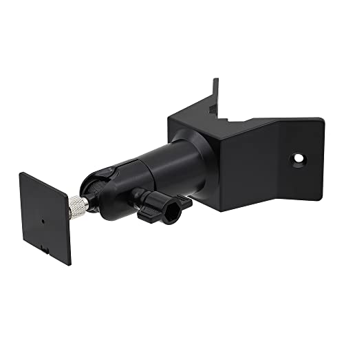 Holicfun Solar Panel Wall Corner Mount for Ring, Eufy, Arlo, Wyze, Reolink Solar Panels, and More (Black)