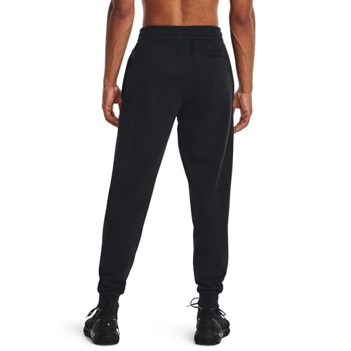 Under Armour Men's Rival Fleece Joggers, (609) Maroon / / White, 4X-Large Tall