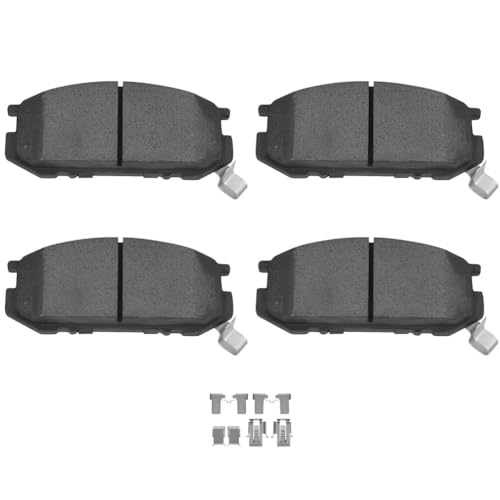 SCITOO D1645 Front Ceramic Brake Pads Sets Fit For Ford For Escape 2013-2019,For Ford For Focus 2013-2018,For Ford For Transit Connect 2014-2019,For Lincoln MKC 2015-2019