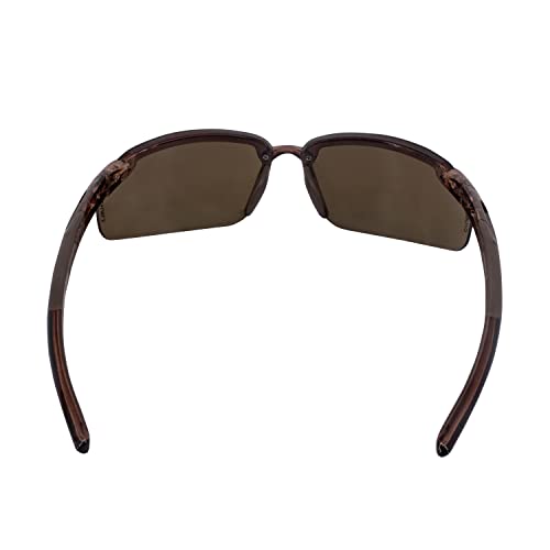 Crossfire 2964 Safety Glasses, Clear Lens/Pearl Gray Frame, One Size