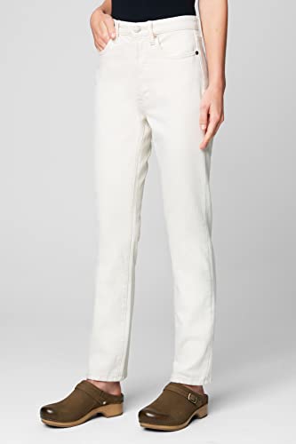 [BLANKNYC] Womens Luxury Clothing Long Slim Straight Denim Jeans, Comfortable & Stylish Pants, The Franklin, High Key, 24