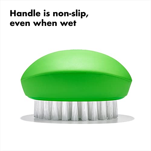 OXO Good Grips Vegetable Brush Black& Green, 1 EA