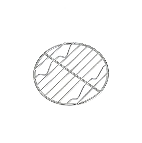 CAMPINGMOON φ4.9-inch Round Stainless Steel Cooking Grid Grill Fits for Backpacking Pocket Stove W13