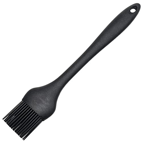 Chef Craft Premium Silicone Basting Brush, 10.25 inch, Black