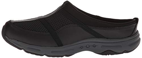 Easy Spirit Women's Argyle Mule, Black 001, 8.5