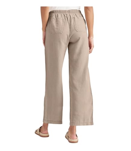 Splendid Women's Angie Crop Wide Leg Pants, Fawn, X-Small