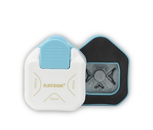 RAYSON CR05BL 3 in 1 Corner Cutter, 4mm 7mm 10mm 3 Way Corner Rounder