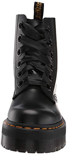 Dr. Martens Women's Molly Fashion Boot, Black Buttero, 5