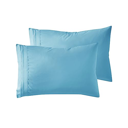 Nestl Magenta King Pillow Cases 2 – Soft King Size Pillow Case, 1800 Brushed Microfiber Pillowcases, Envelope Closure Pillowcase, King Pillow Covers, King Size Pillow Cases Set of 2, 20x40 Inches