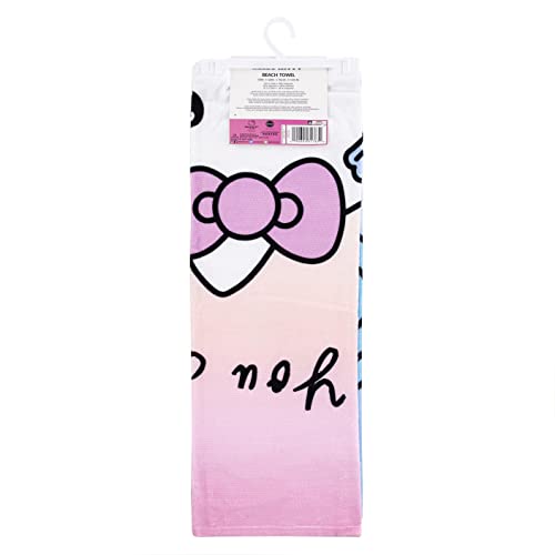 Northwest Hello Kitty Beach Towel, 30" x 60", Sea You Soon