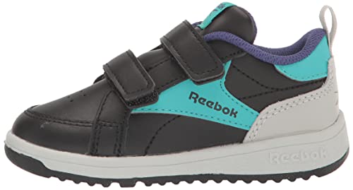 Reebok unisex child Weebok Low Sneaker, Pure Grey/Infused Lilac/Proud Pink, 4 Toddler US