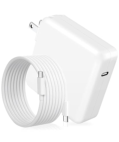 Mac Book Pro Charger - 118W Power Adapter Compatible with USB C Port MacBook Pro & MacBook Air 13, 14, 15, 16 inch, New ipad Pro and All USB C Device, 6.6ft USB-C to C Charge Cable