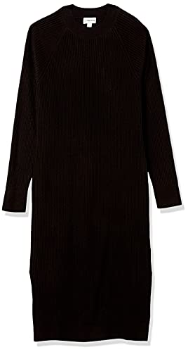 The Drop Women's Renata Rib Midi Dress, Heather Frost, 5X, Plus Size