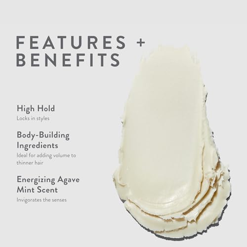 MITCH by Paul Mitchell Dry Paste Texture Clay for Men, High Hold, Ultra-Matte Finish, For All Hair Types, 3 oz