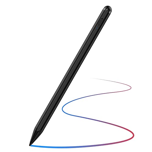 Stylus Pen for iPad with Palm Rejection, Blooding Active Pencil 2nd Generation Compatible with Apple iPad Pro 11/12.9", iPad 10/9/8/7/6th Gen, iPad Mini 5th/6th Gen,iPad Air 3rd/4th/5th Gen-Black