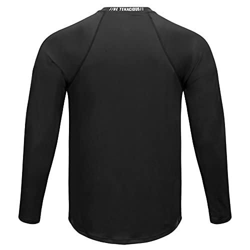 Ergodyne Men's Standard Lightweight Performance Material, 180g, Long Sleeve, Black, Medium