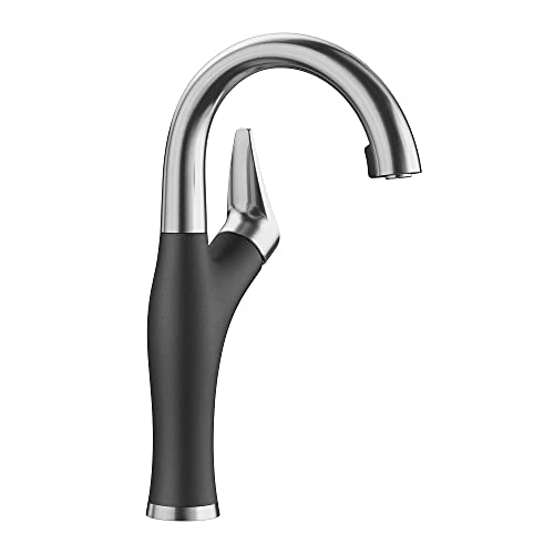 BLANCO 526378 Artona Bar/Prep Faucet, Anthracite