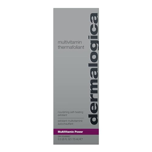 Dermalogica Multivitamin Thermafoliant, Face Exfoliator Scrub with Salicylic Acid and Retinol - Anti-Aging, Immediately Reveal Smoother and Fresher Skin, 2.5 Oz